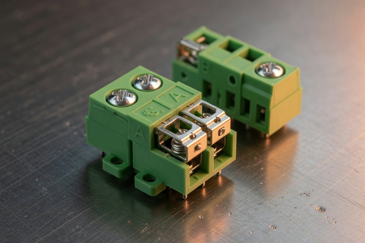 5.08 mm screw terminal 2 pin